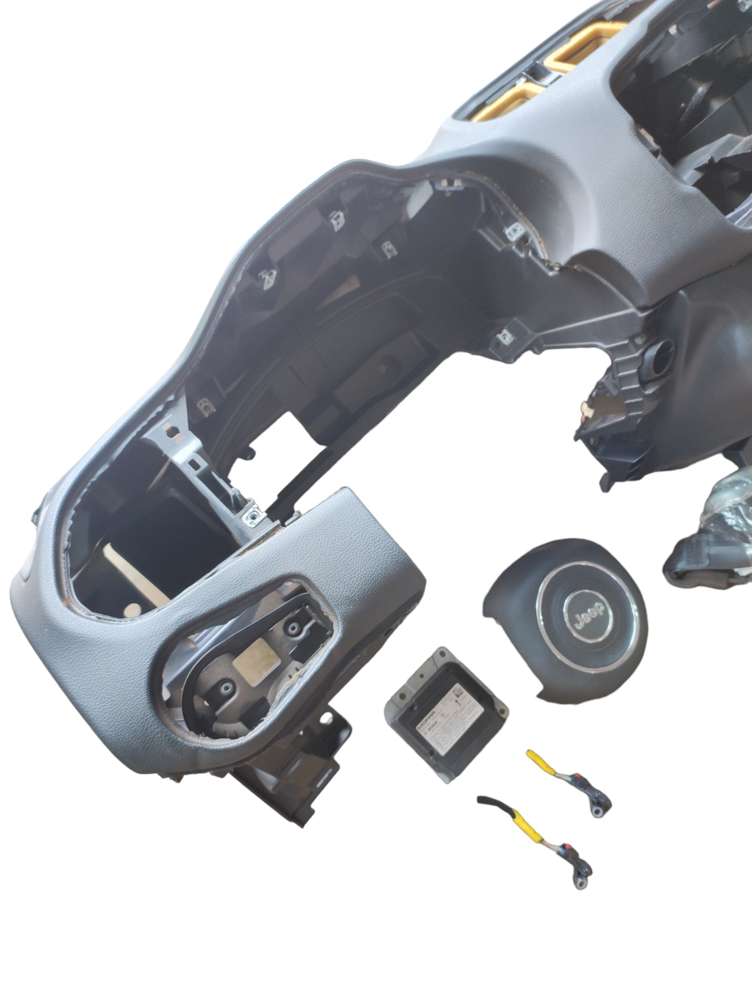 Kit airbag Renegade 2017 com detalhe. 6