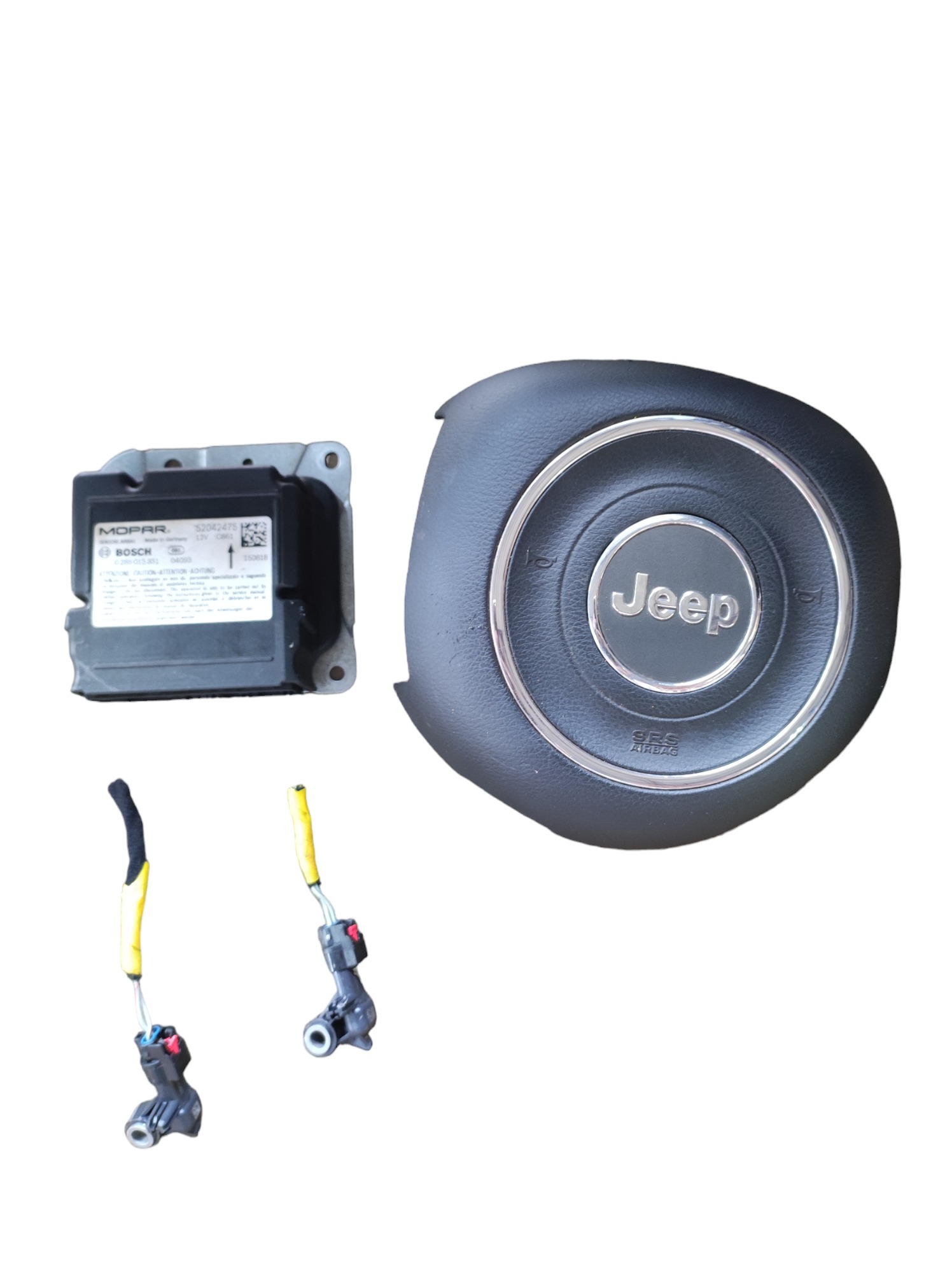 Kit airbag Renegade 2017 com detalhe. 8