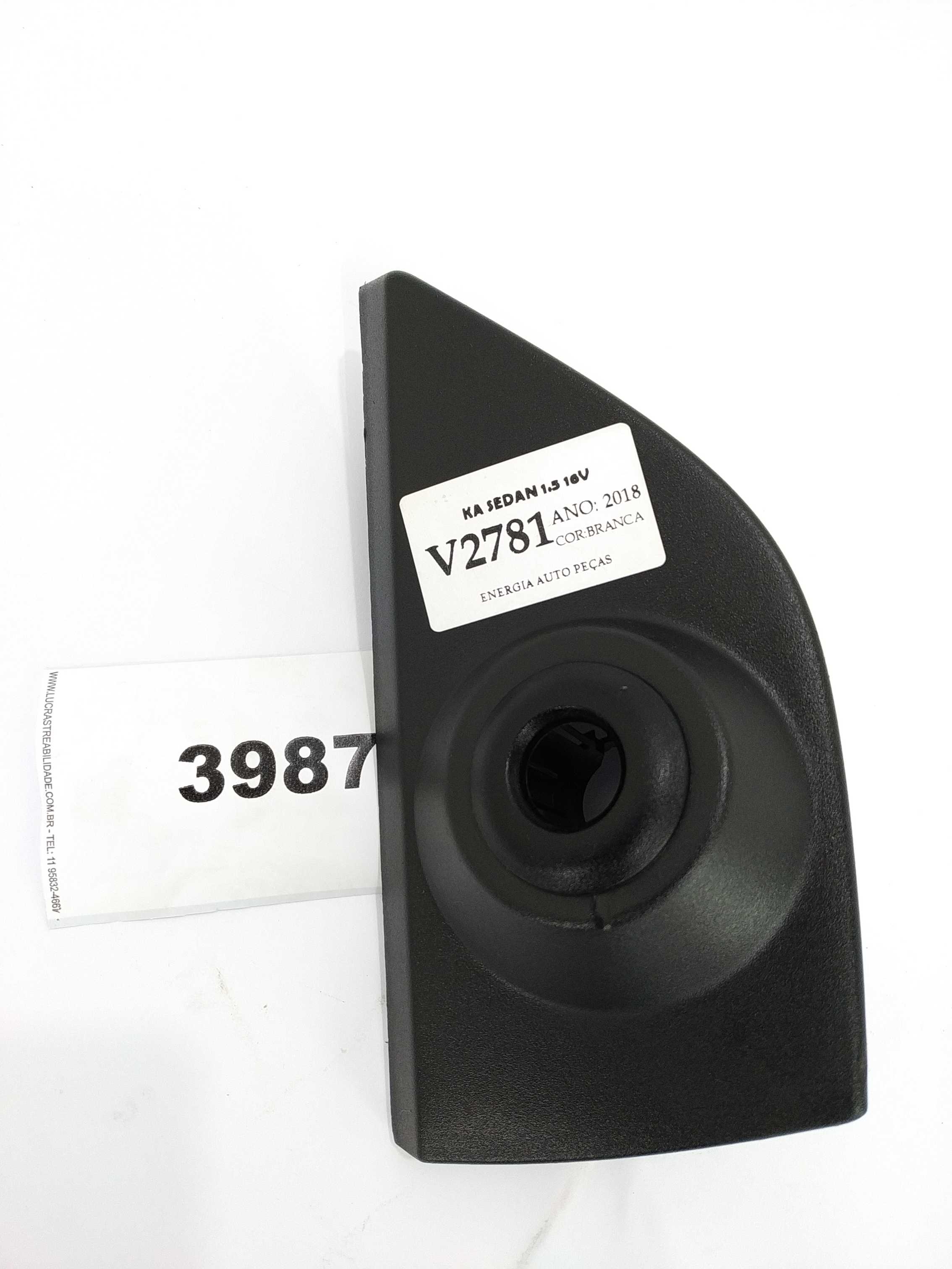 Moldura Interna Retrovisor Man Esquerdo Ford Ka 1.5 16v 2018