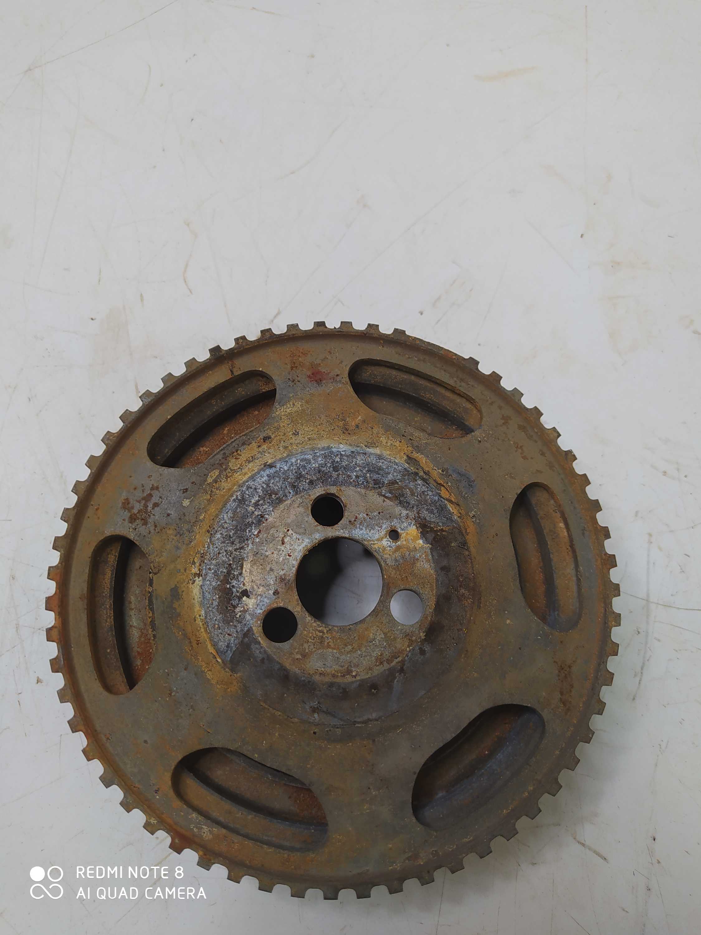 Polia Virabrequim Fiat Uno Vivace 1.0 2012 Original Usada 3