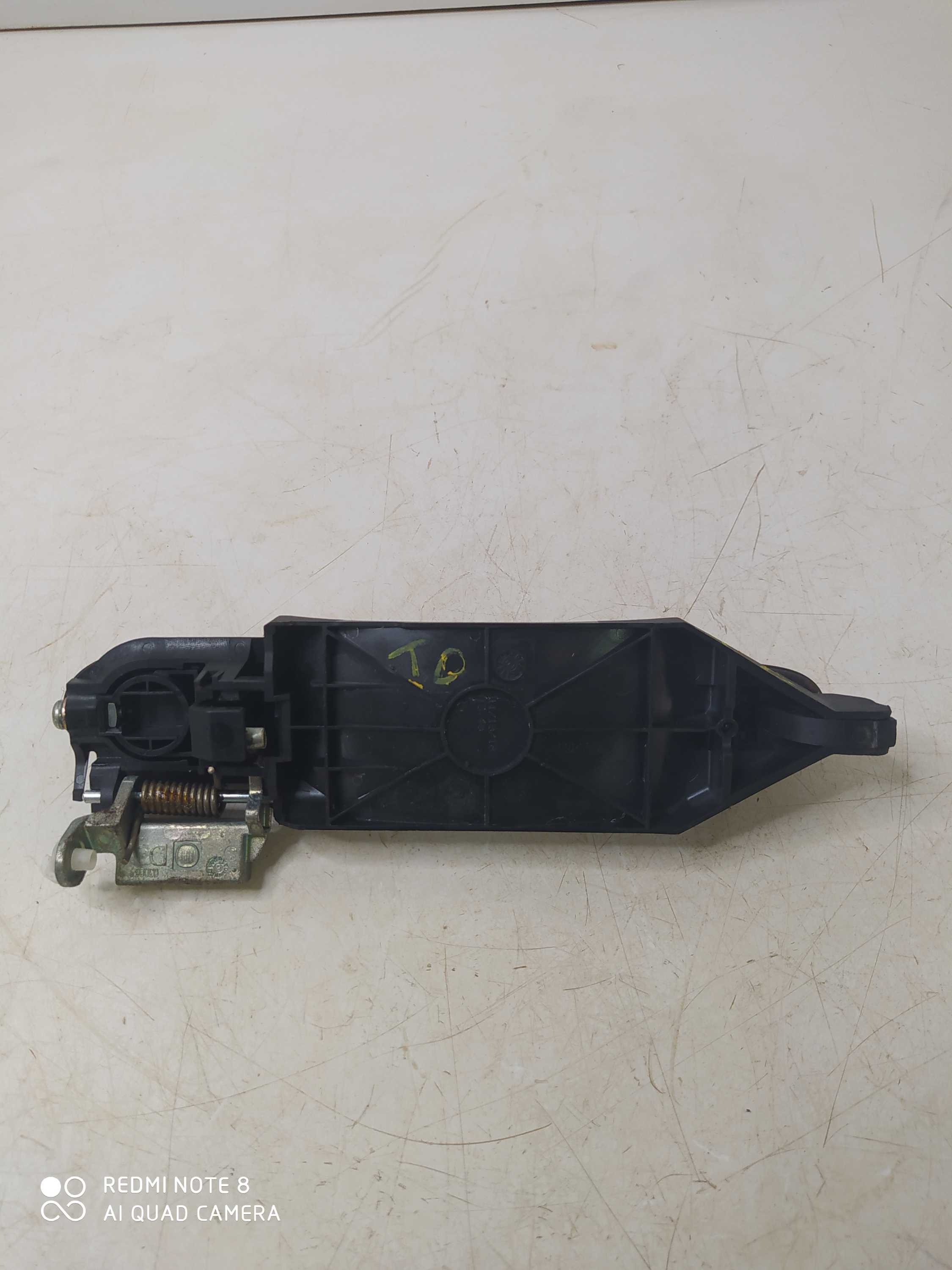Maçaneta Externa Traseira Direita Fiat Mobi 2018 030864 Preto Traseira 2
