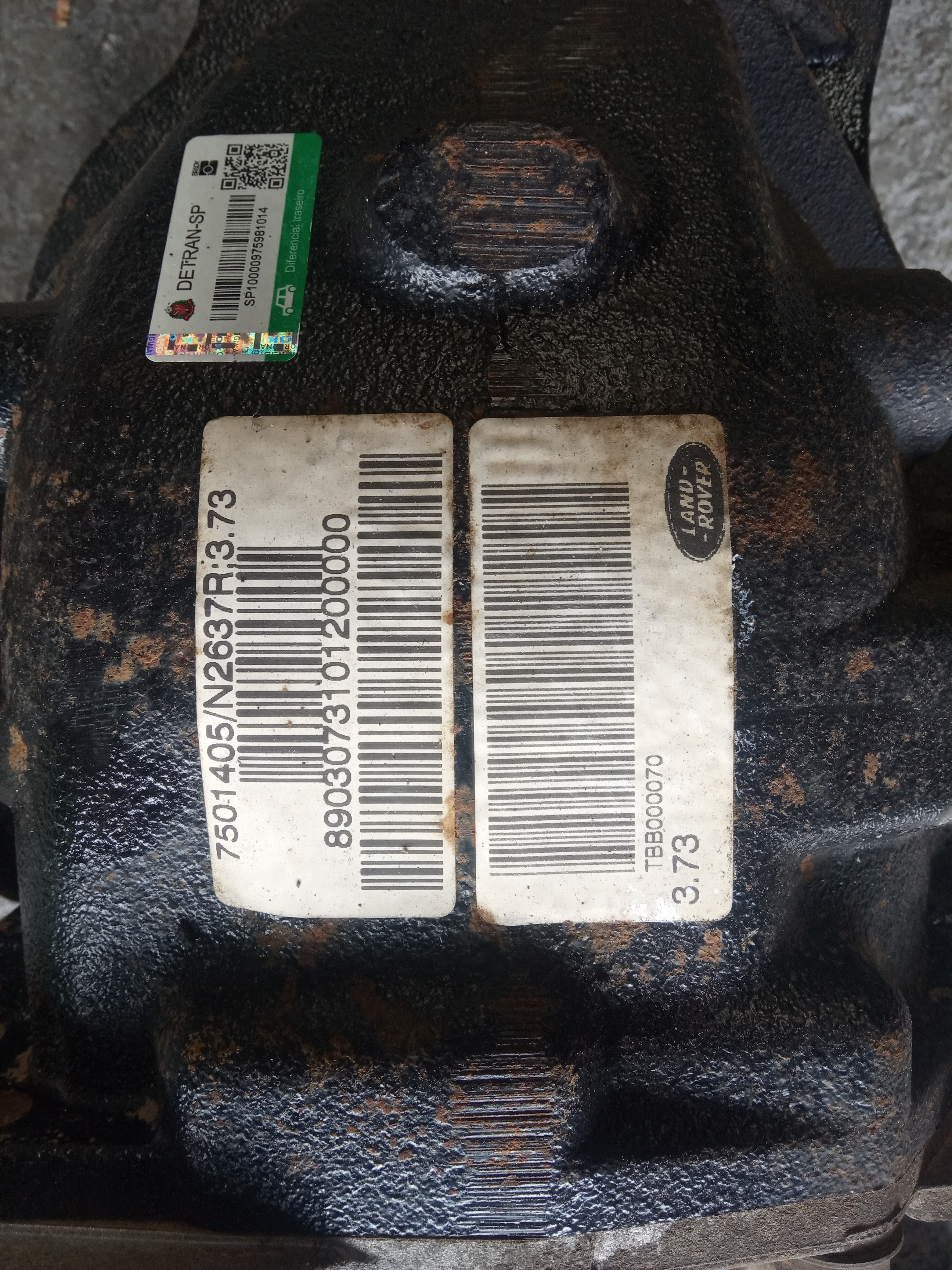 Diferencial Traseiro Range Rover 4.4 2003 2004 V284 5