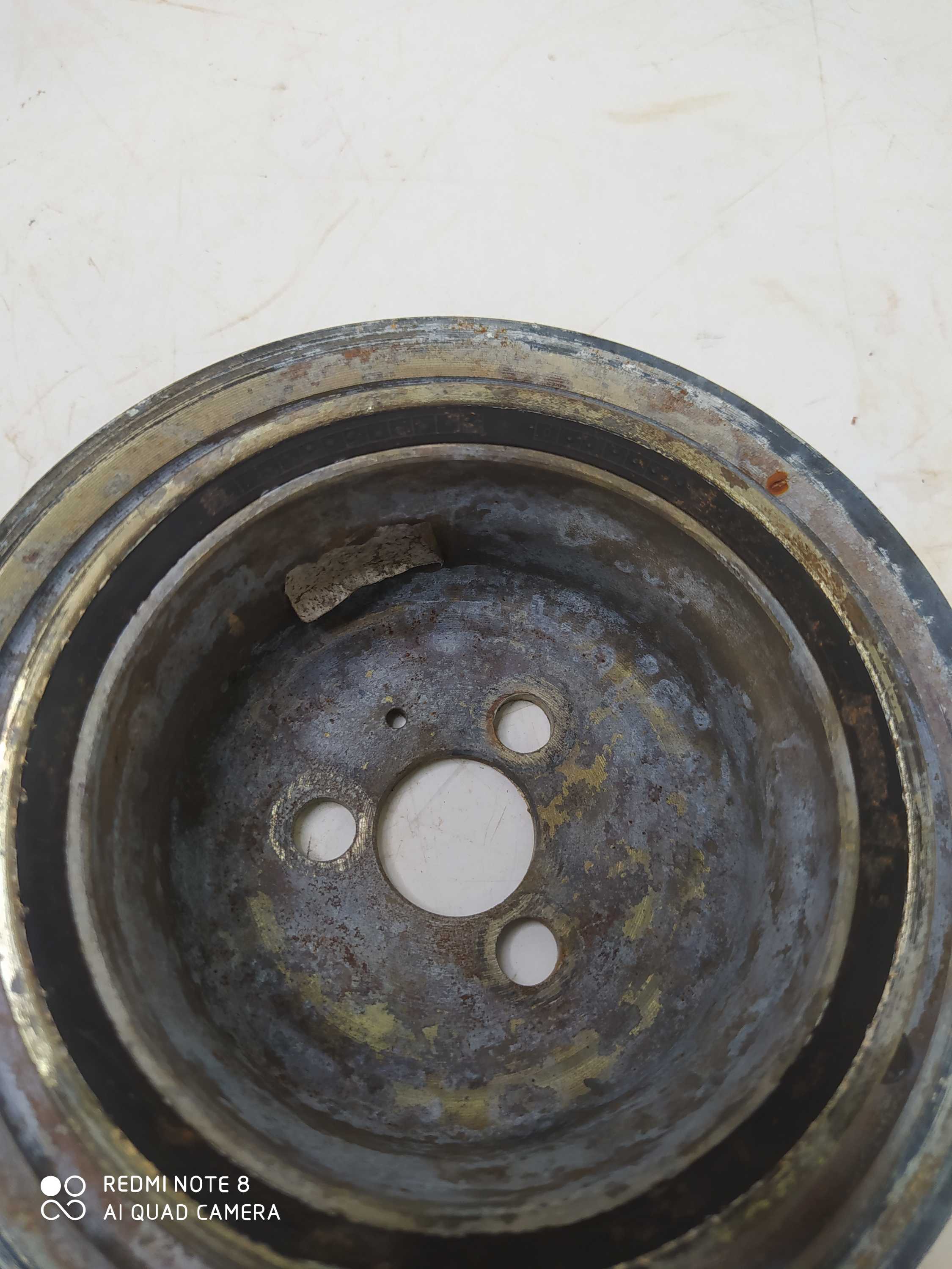 Polia Virabrequim Fiat Uno Vivace 1.0 2012 Original Usada 4