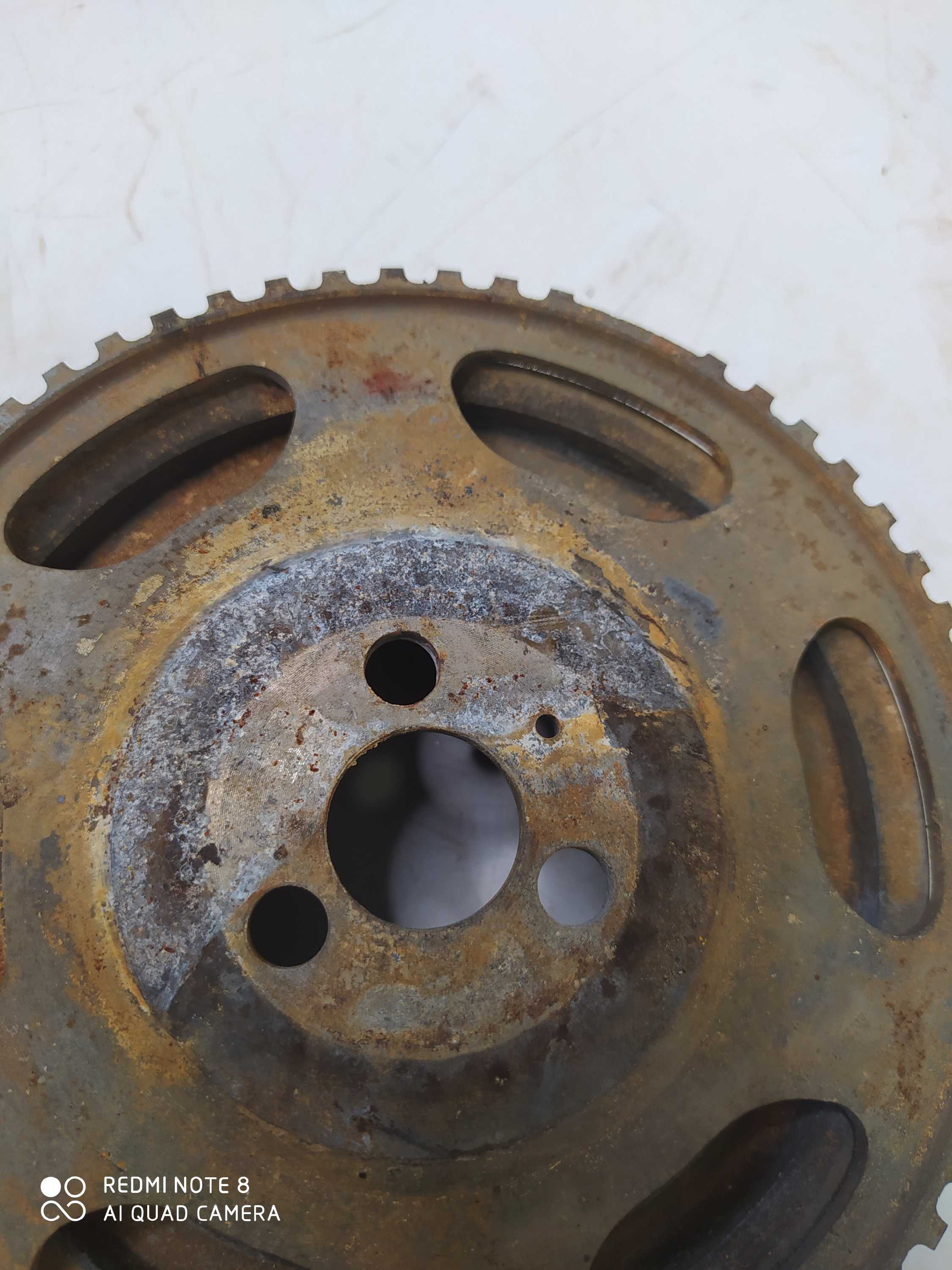 Polia Virabrequim Fiat Uno Vivace 1.0 2012 Original Usada 5