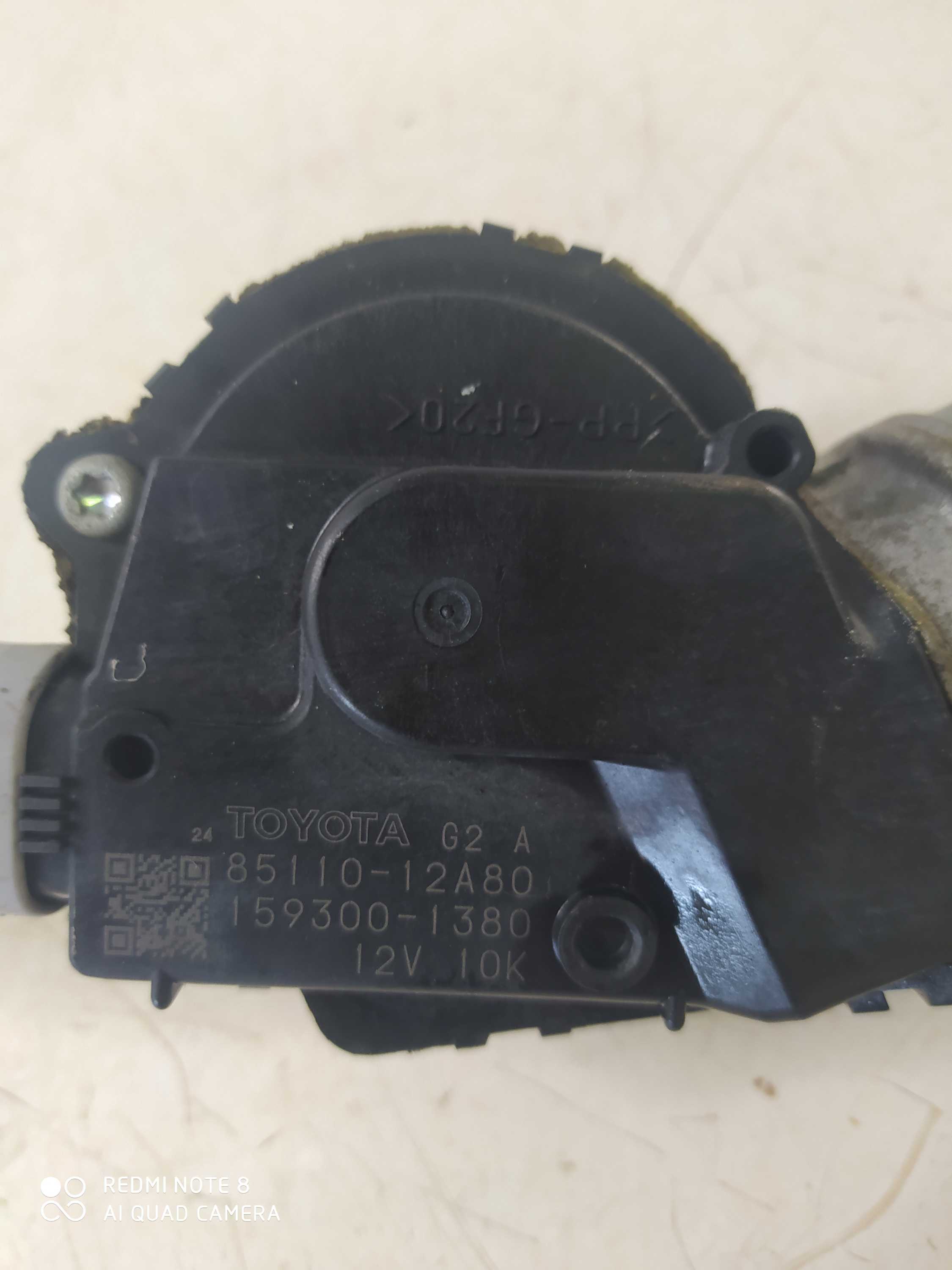Motor Limpador Parabrisa Dianteiro Corolla 2009