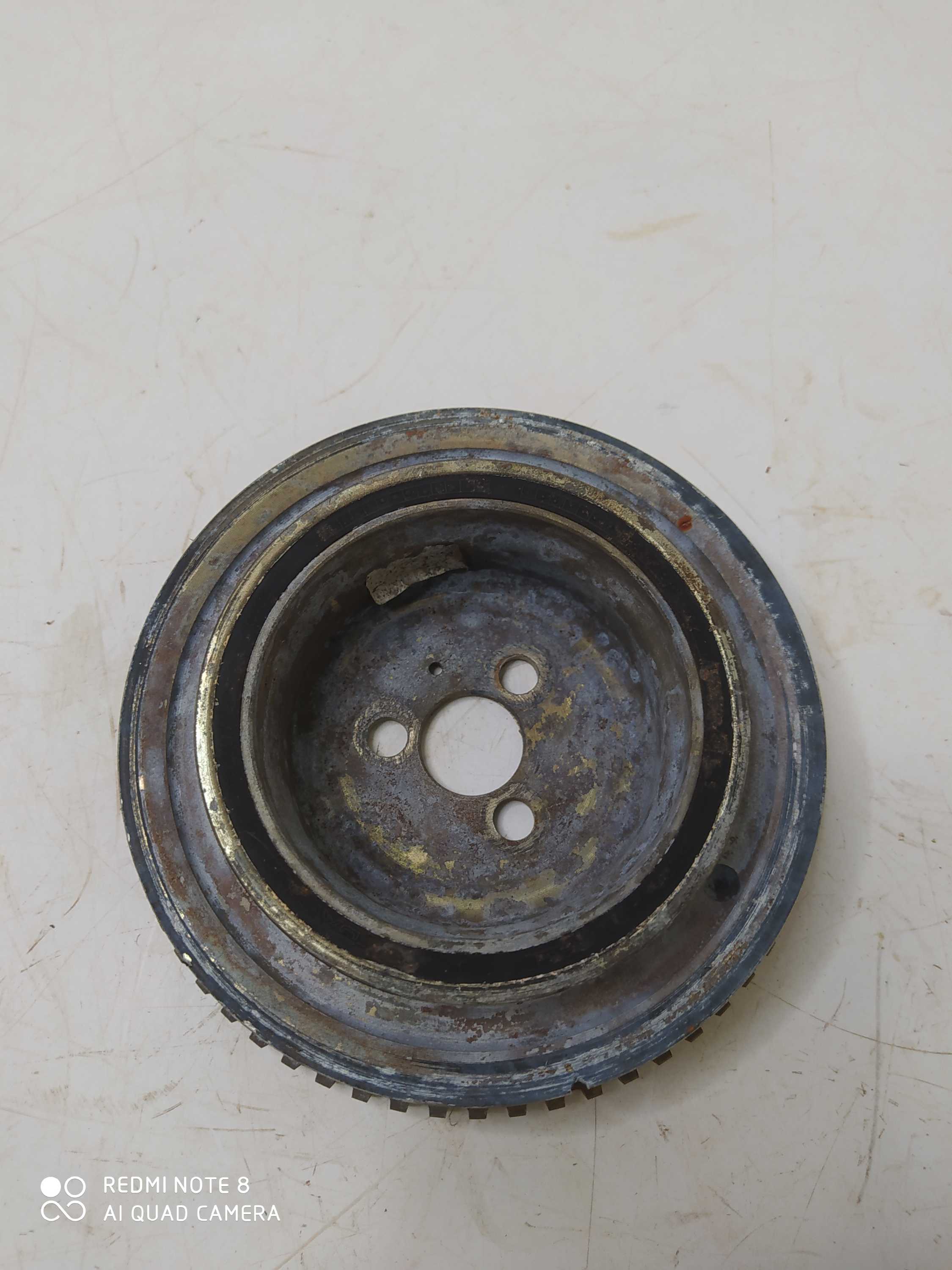 Polia Virabrequim Fiat Uno Vivace 1.0 2012 Original Usada 2