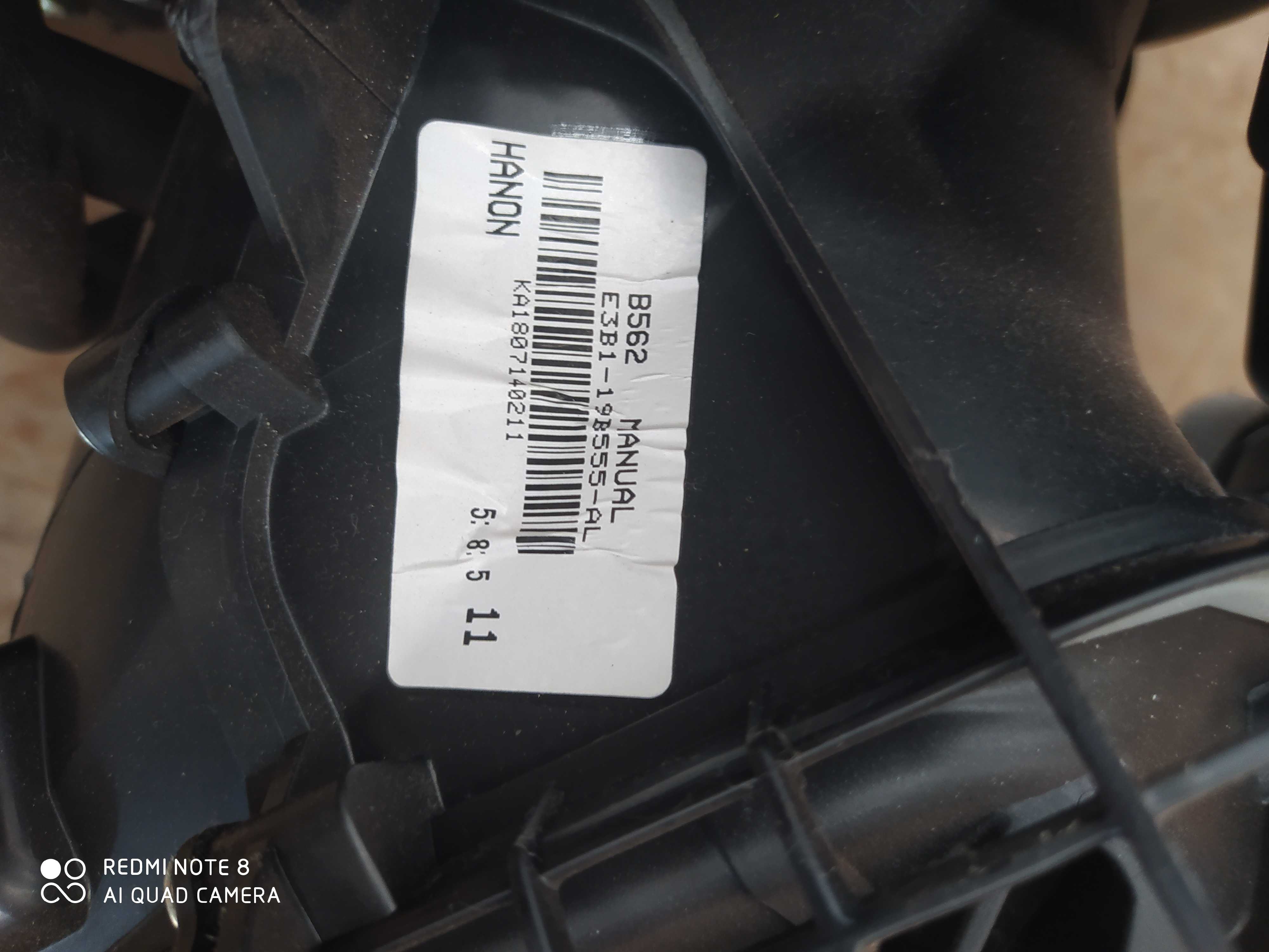 Caixa Evaporadora Ar Condicionado Ford Ka  1.0 2018 Original 6