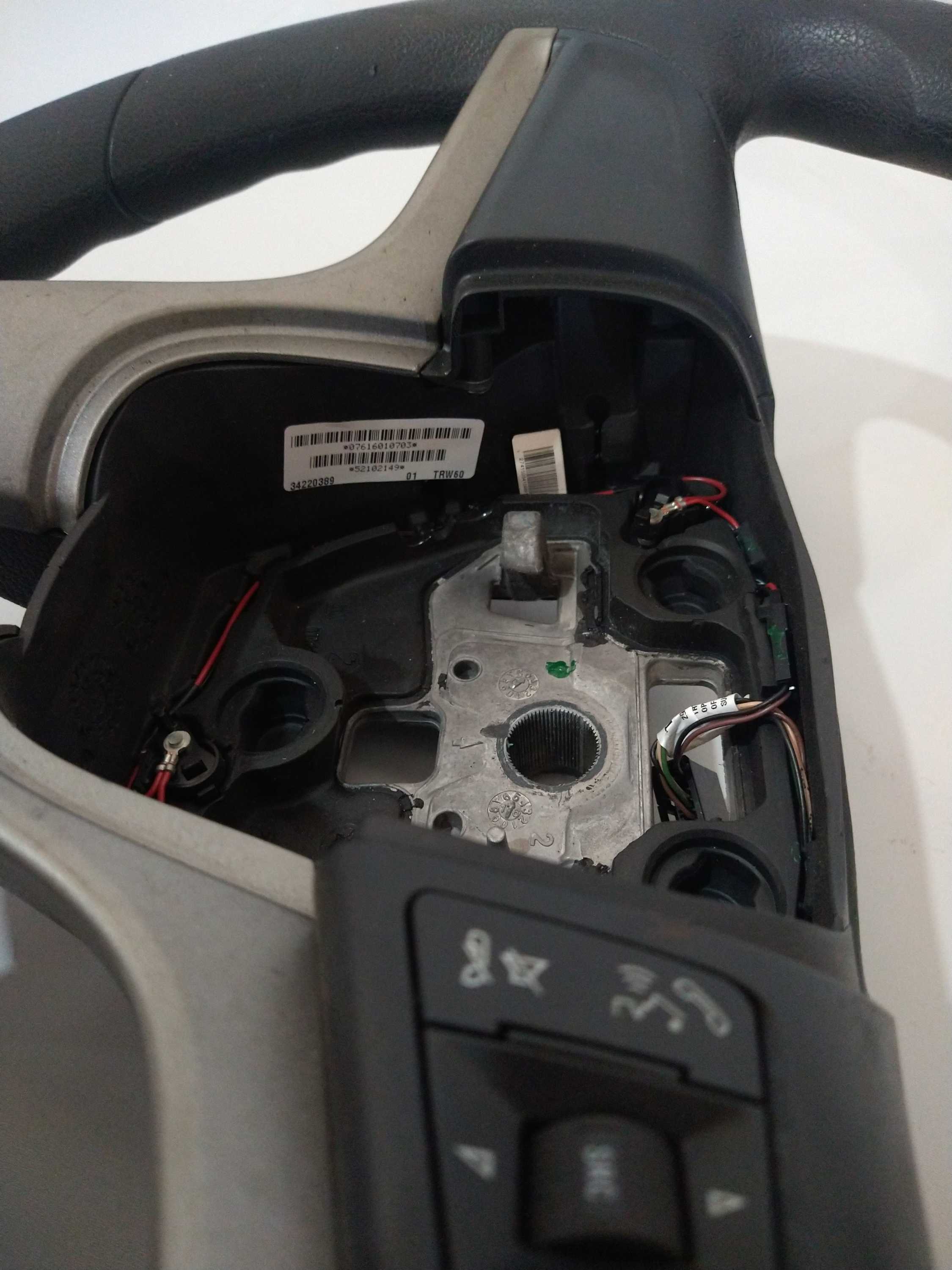 Volante Direção Gm Com Botões Prisma Ônix 2016 Usado Origin Cinza-escuro 4
